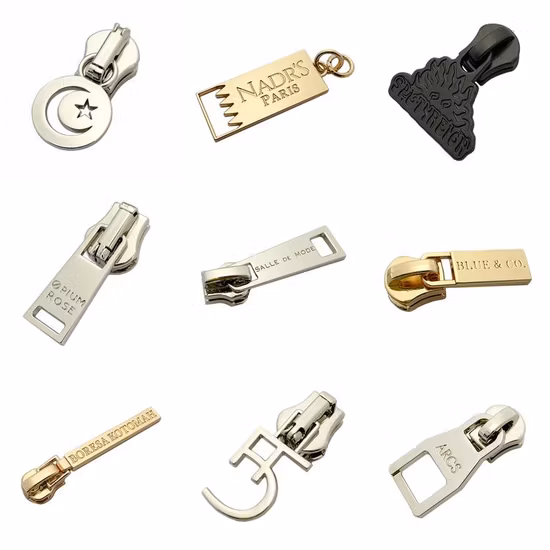 Testa con cerniera moda per borsa in materiale PVC dal design personalizzato per borsa