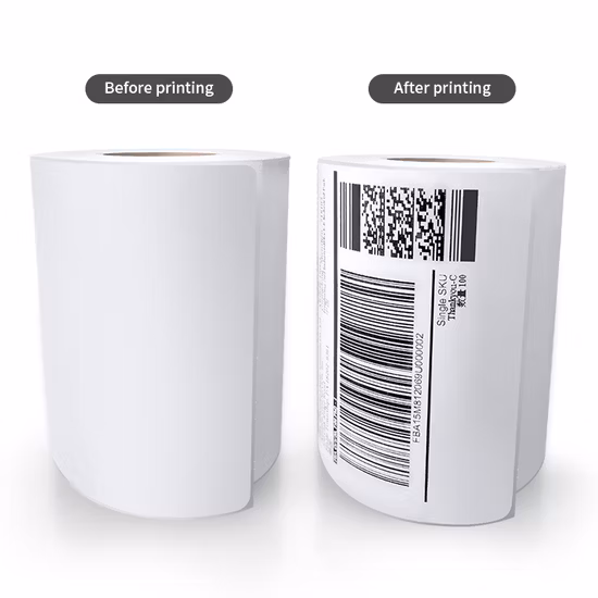 4X6 Direct Thermal Shipping Address Labels Roll 500 Pieces Self Adhesive Labels